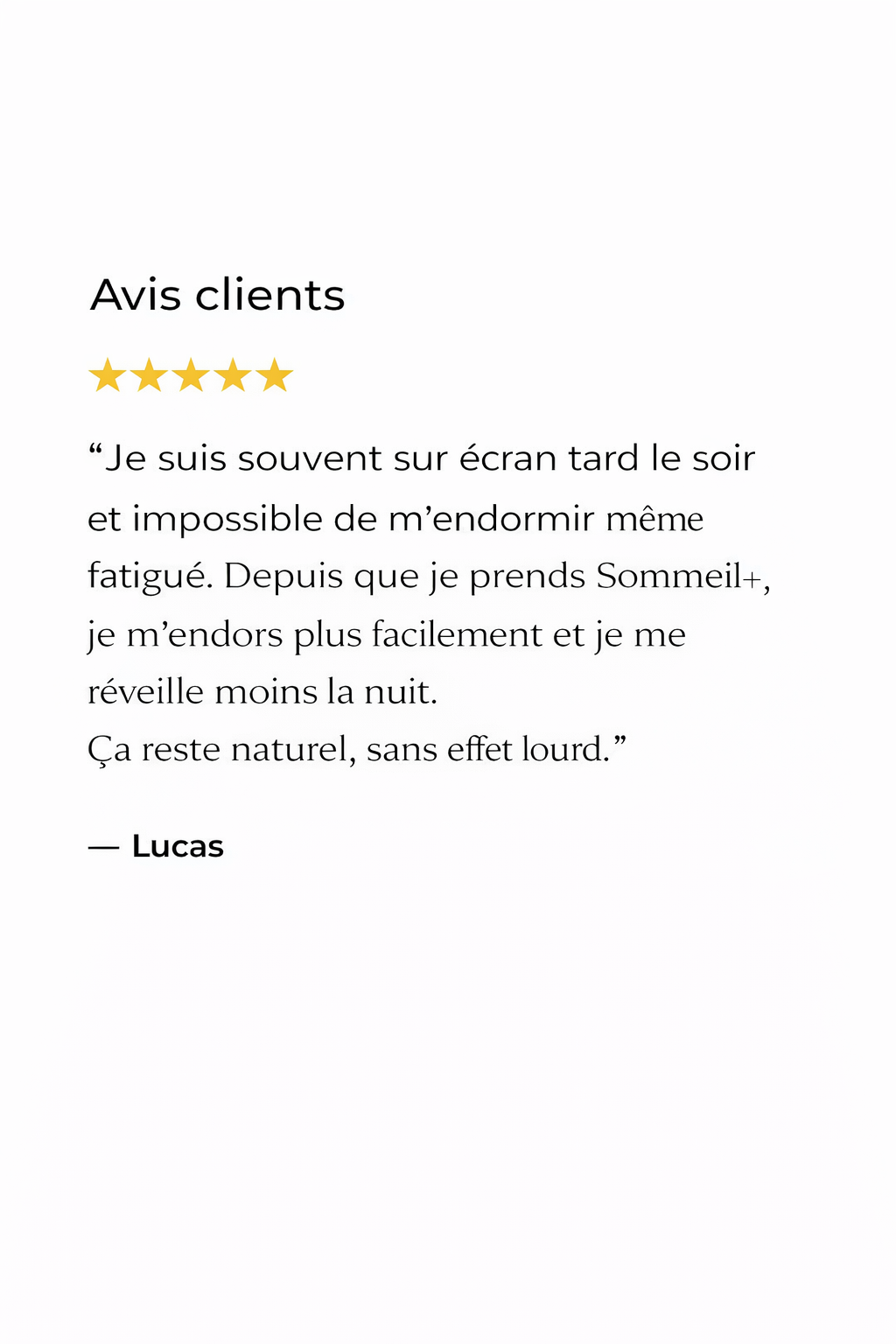 SOMMEIL+ | Mélatonine 1,9 mg & Plantes Apaisantes | Cure 40 jours – 120 gélules