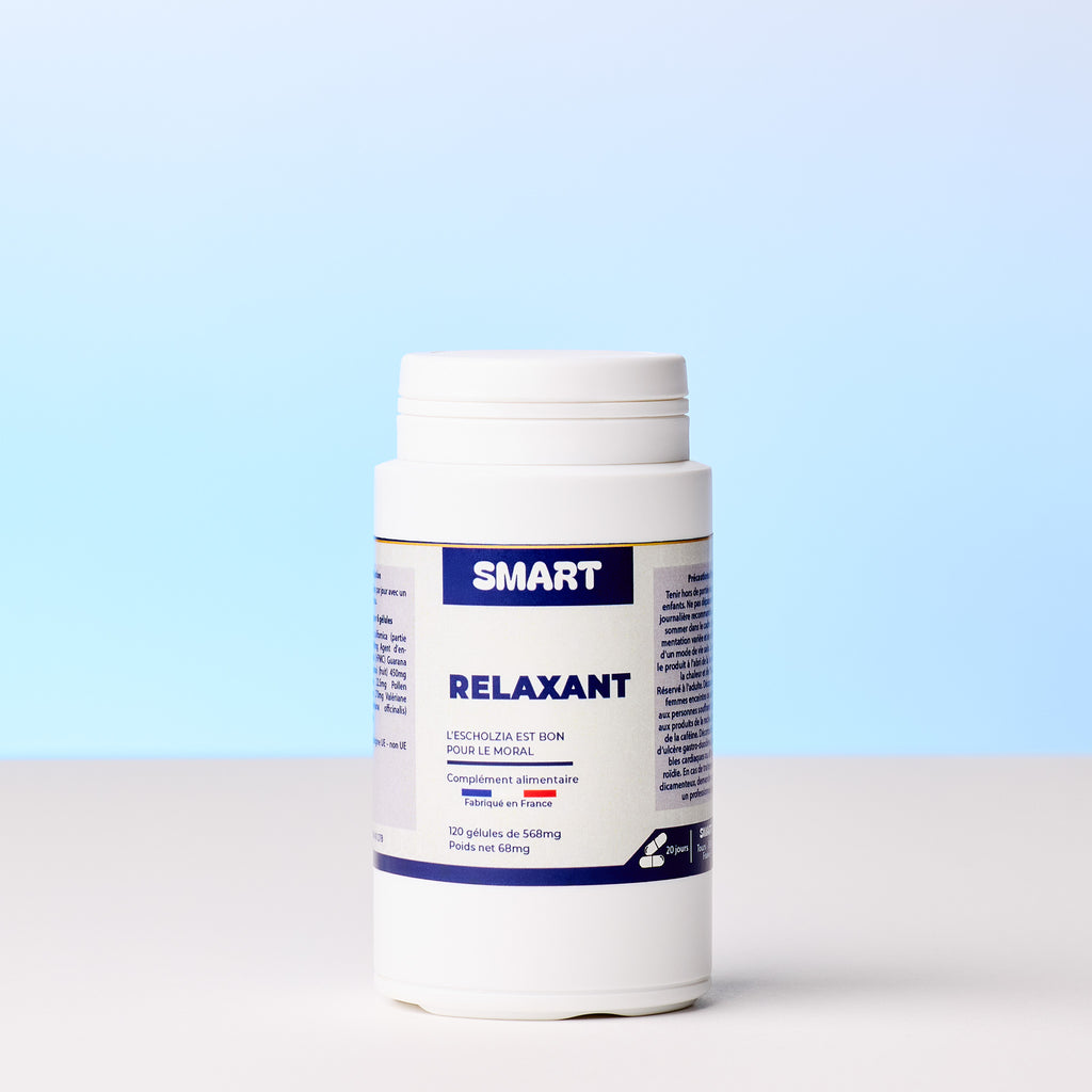 RELAXANT | Formule Premium 5 Ingrédients Naturels | 120 gélules